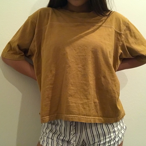 UO Renewal Remade Contract Stitch Crew-Neck Tee - Picture 3 of 5